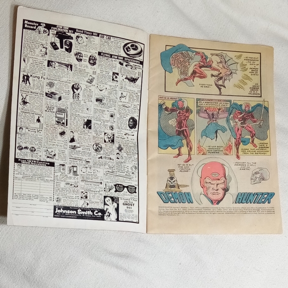 Atlas Comics Demon Hunter #1 1975 - Picture 4 of 10